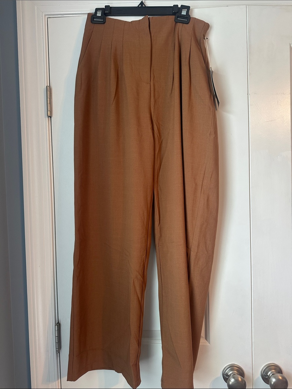 Have Brown Paperbag Waist Trousers